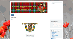 Desktop Screenshot of 48th-highlanders.nl